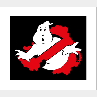 Ghostbusters Northern Ireland Logo Posters and Art